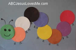 Color Caterpillar Craft